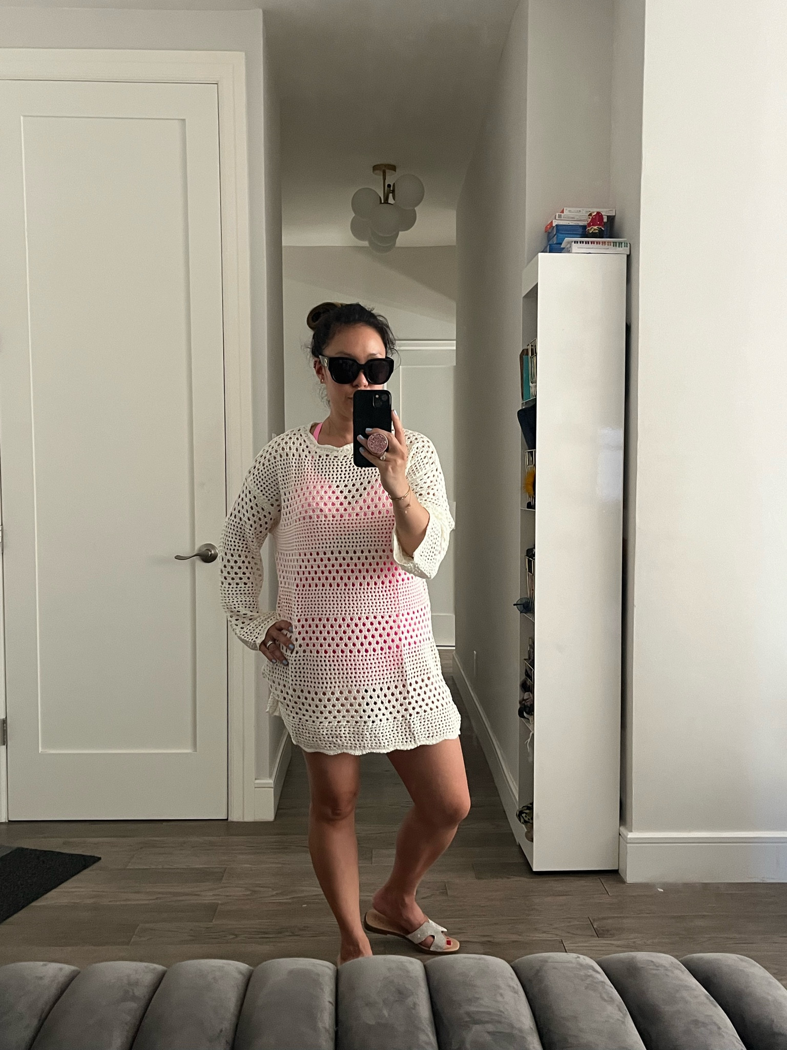 Need a coverup? I’m wearing a small and swimming in this. For reference, I’m 5’2” and about 125lbs. If you’re taller, this one’s cuuuuute. 

#LTKswim #LTKtravel #LTKover40