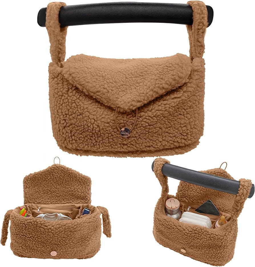 Buggy Pram Organiser with Insulated Drink Holder, Universal Stylish & Practical Pram Bag, Washabl... | Amazon (DE)