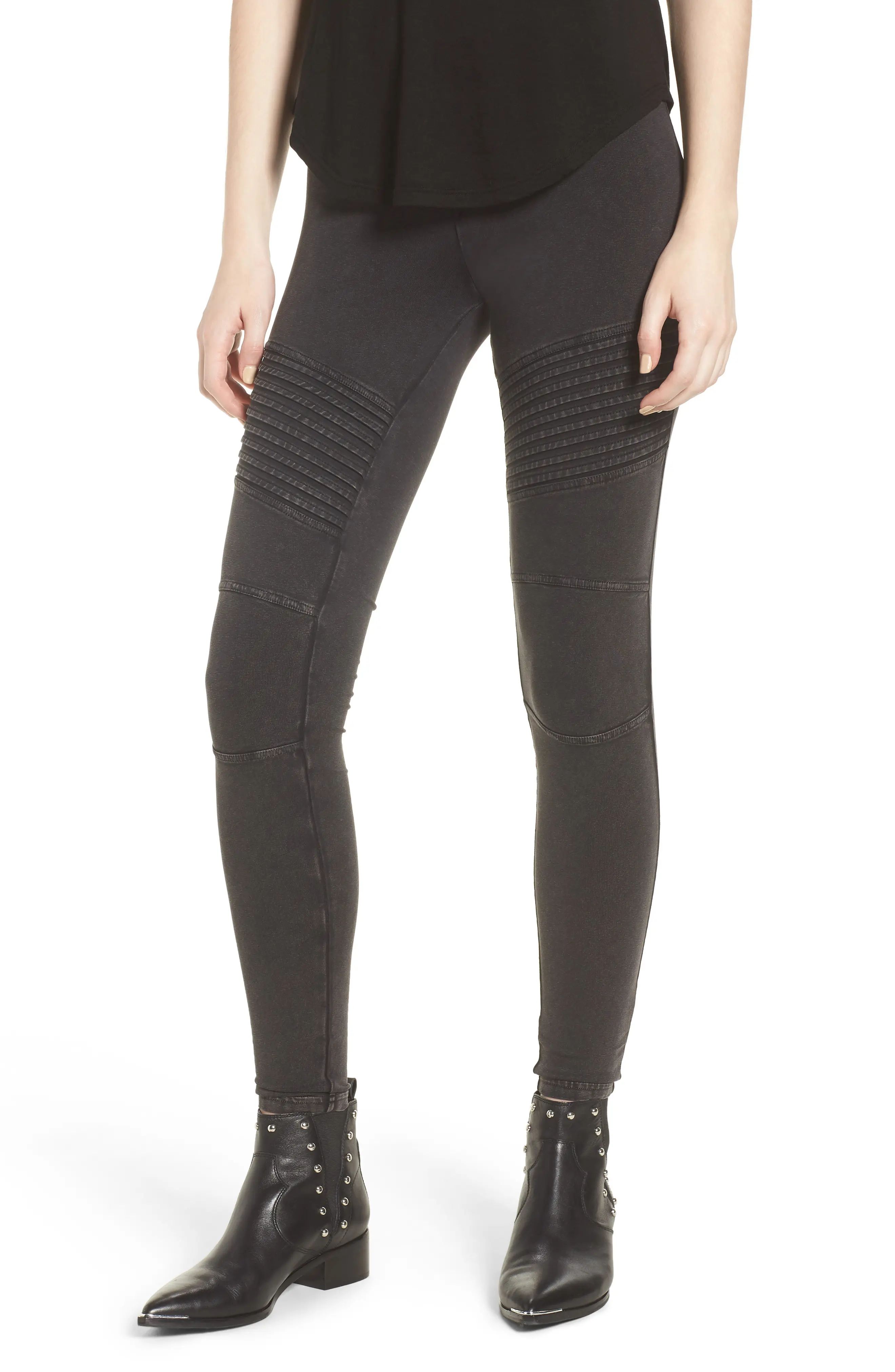 Washed Moto Leggings | Nordstrom