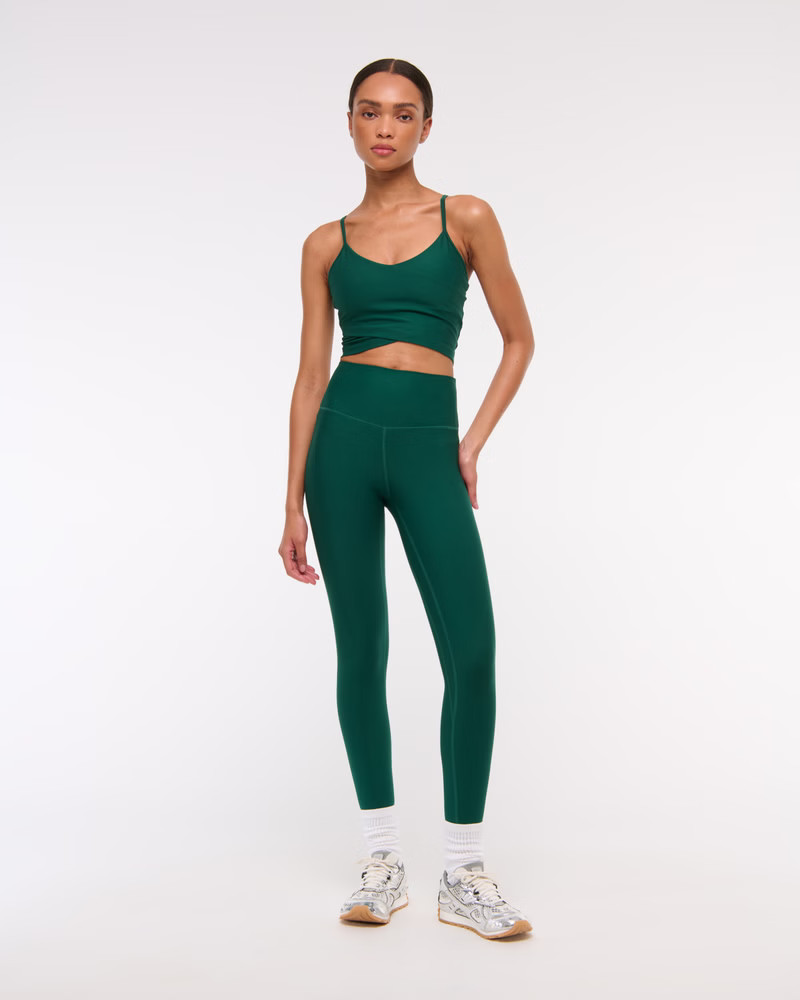 YPB sculptLUX Wrap-Front Cami Slim Tank | Abercrombie & Fitch (US)