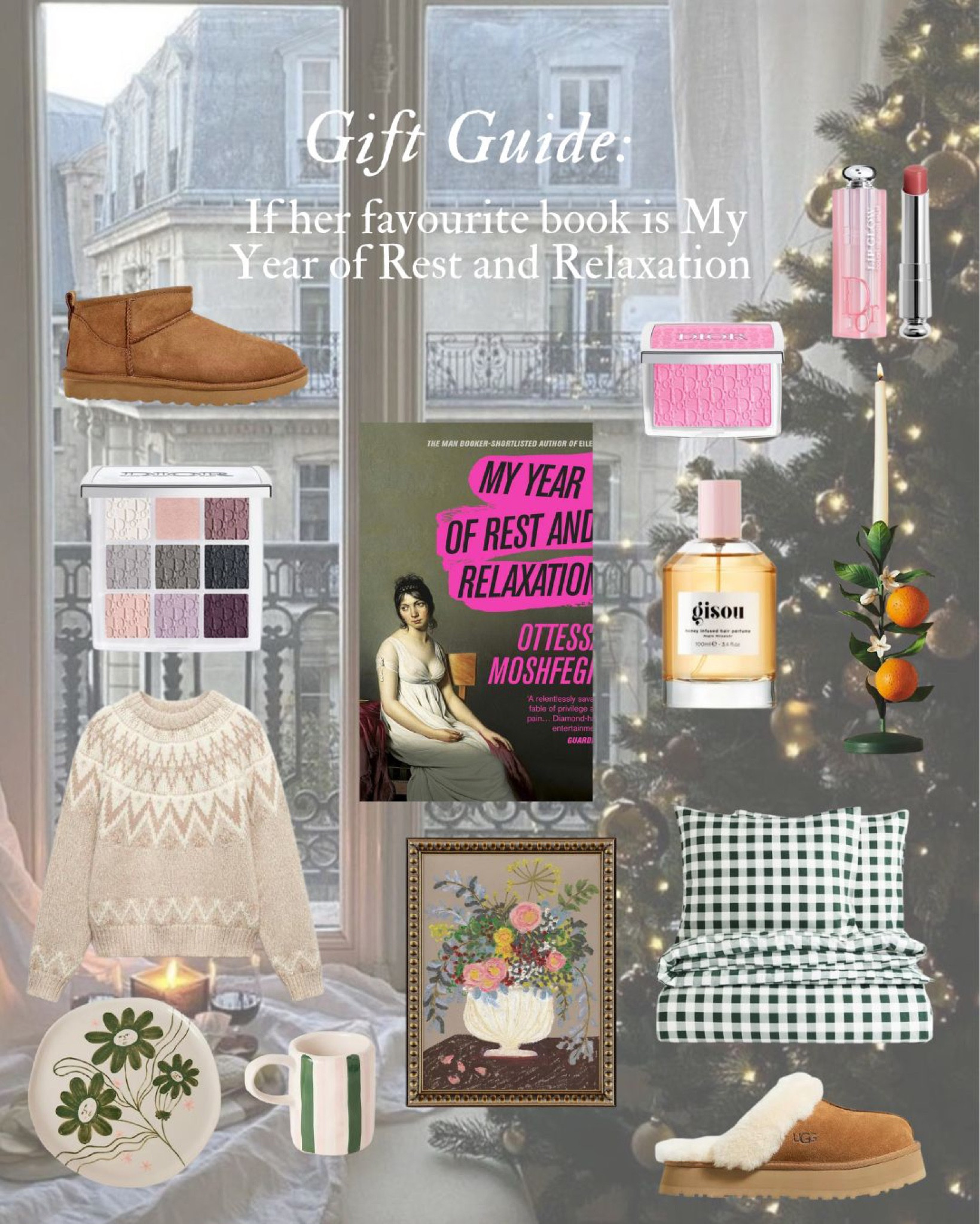 Christmas Gift Guide: If her favourite book is My Year of Rest and Relaxation, then these beauty products, home decor and uggs will be perfect for her ⛄️🧸☕️

#LTKbeauty #LTKGiftGuide #LTKeurope