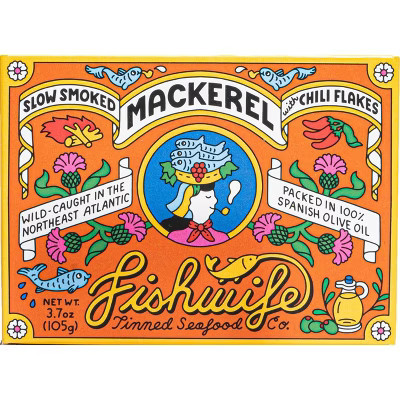 Fishwife Slow Smoked Mackerel with Red Chili Flakes - 3.7oz | Target