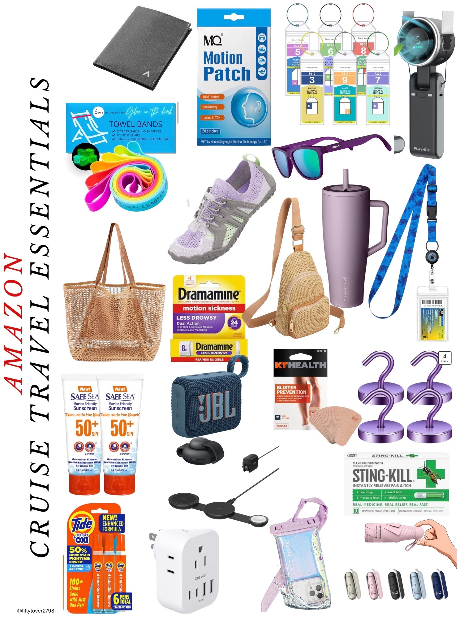 Travel Essentials

 🚢✨ Prime Day is the BEST time to stock up on cruise essentials!

After our Mediterranean cruise, these are the travel items that truly earned a spot in my suitcase. From embarkation day to port adventures, these products made traveling so much easier!

Some of my can’t-live-without favorites:
✈️ Motion sickness patches & Dramamine
👜 Anti-theft crossbody bags
🌊 Mesh beach tote
🕶️ Polarized sunglasses
👟 Comfortable walking shoes
☀️ Reef-safe sunscreen
🔋 Portable charger & travel adapter
💧 Large insulated tumbler
📱 Waterproof phone pouch
🪪 Cruise lanyards & luggage tags
🦟 Sting relief & blister prevention
🧺 Tide To Go pens (trust me…they’re a lifesaver!)

Whether you’re cruising the Caribbean, Alaska, or Europe, now is the perfect time to grab these essentials while they’re on Prime Day sale.

I’ve linked everything in my LTK and Amazon Storefront to make shopping easy!

What cruise are you packing for next? 🚢⬇️

Amazon Prime Day
Cruise essentials
Cruise packing list
Cruise must haves
Travel essentials
Amazon travel finds
Cruise accessories
European cruise
Caribbean cruise
Vacation packing
Cruise travel tips
Prime Day deals
Travel gear
Cruise vacation
Amazon favorites

#AmazonPrimeDay #PrimeDayDeals #CruiseEssentials #CruisePacking #CruiseMustHaves #TravelEssentials #AmazonFinds #AmazonTravel #VacationPacking #CruiseLife #CruiseVacation #TravelGear #EuropeanCruise #CaribbeanCruise #LTKTravel #LTKStyle #TravelTips #TravelFavorites #CruiseReady #VacationMode

#LTKSaleAlert #LTKTravel