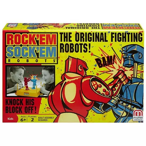 Mattel Rock'Em Sock'Em Robots Game | Scheels Sports