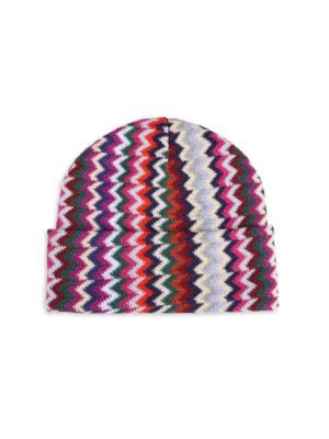 Chevron Knit Wool-Blend Beanie | Saks Fifth Avenue OFF 5TH