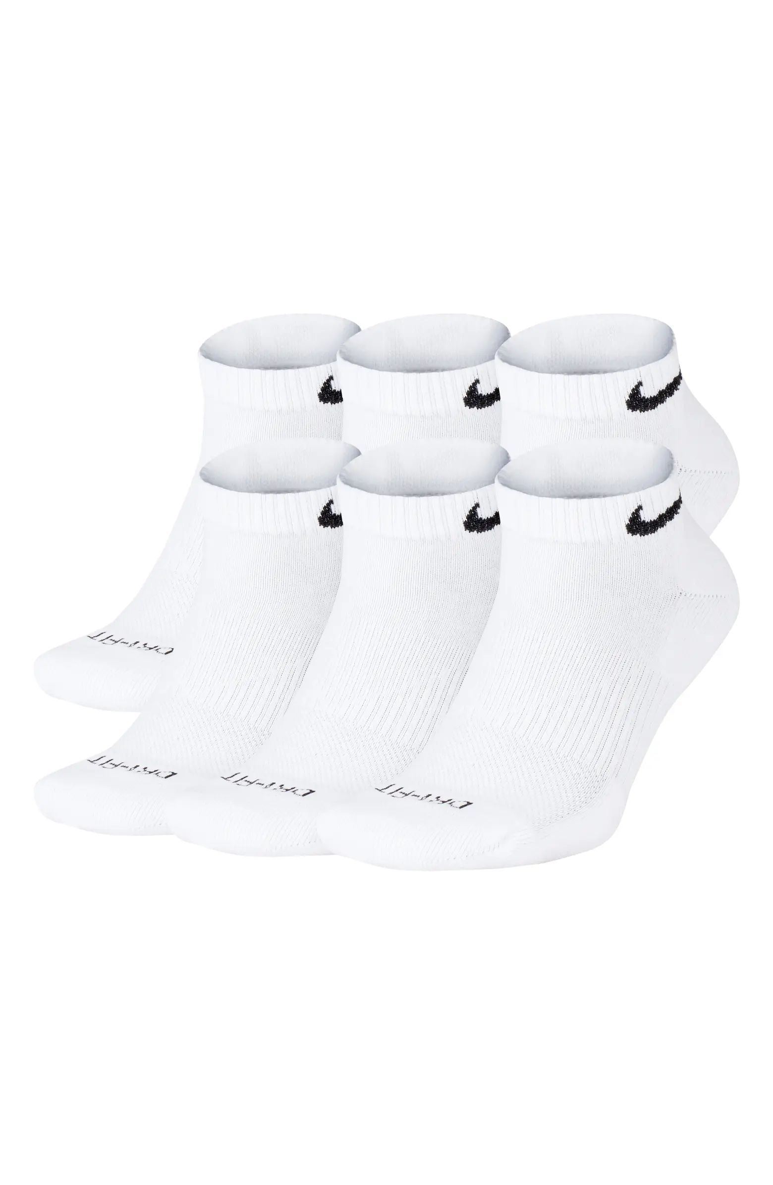 Nike Everyday Plus 6-Pack Cushioned Low Socks | Nordstrom | Nordstrom