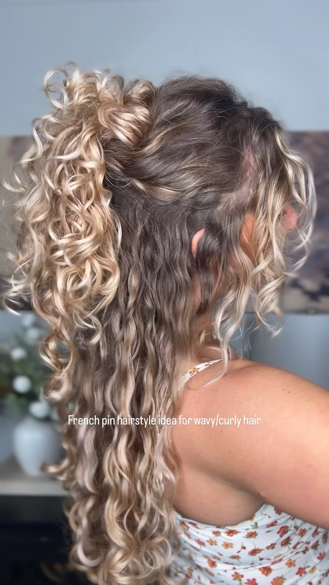 French pins!  The colored ones are plastic and perfect for thinner hair, or using it for updos like this. They aren’t strong enough for a full updo for me. The metal ones are a bit heavier and hold more hair for full updos! 

#LTKootd #LTKgrwm #LTKBeauty