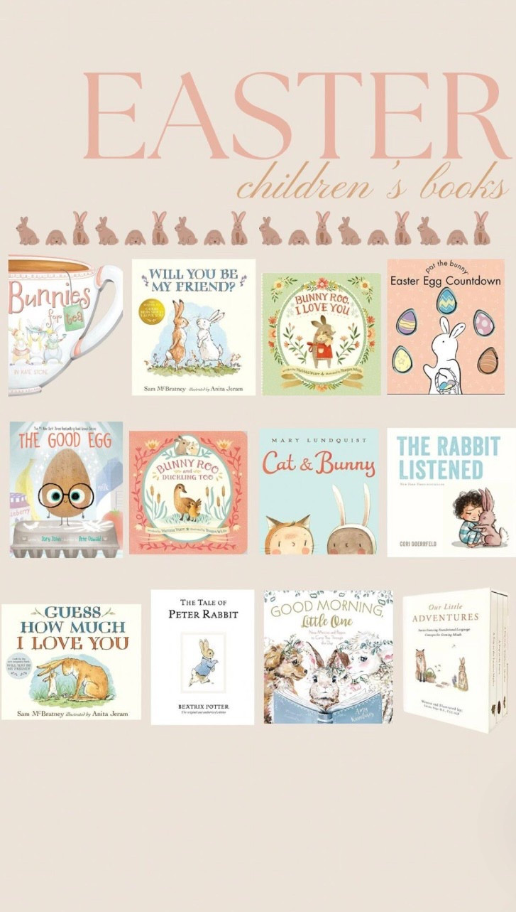Children Easter books🐰

#LTKSeasonal #LTKKids #LTKBaby