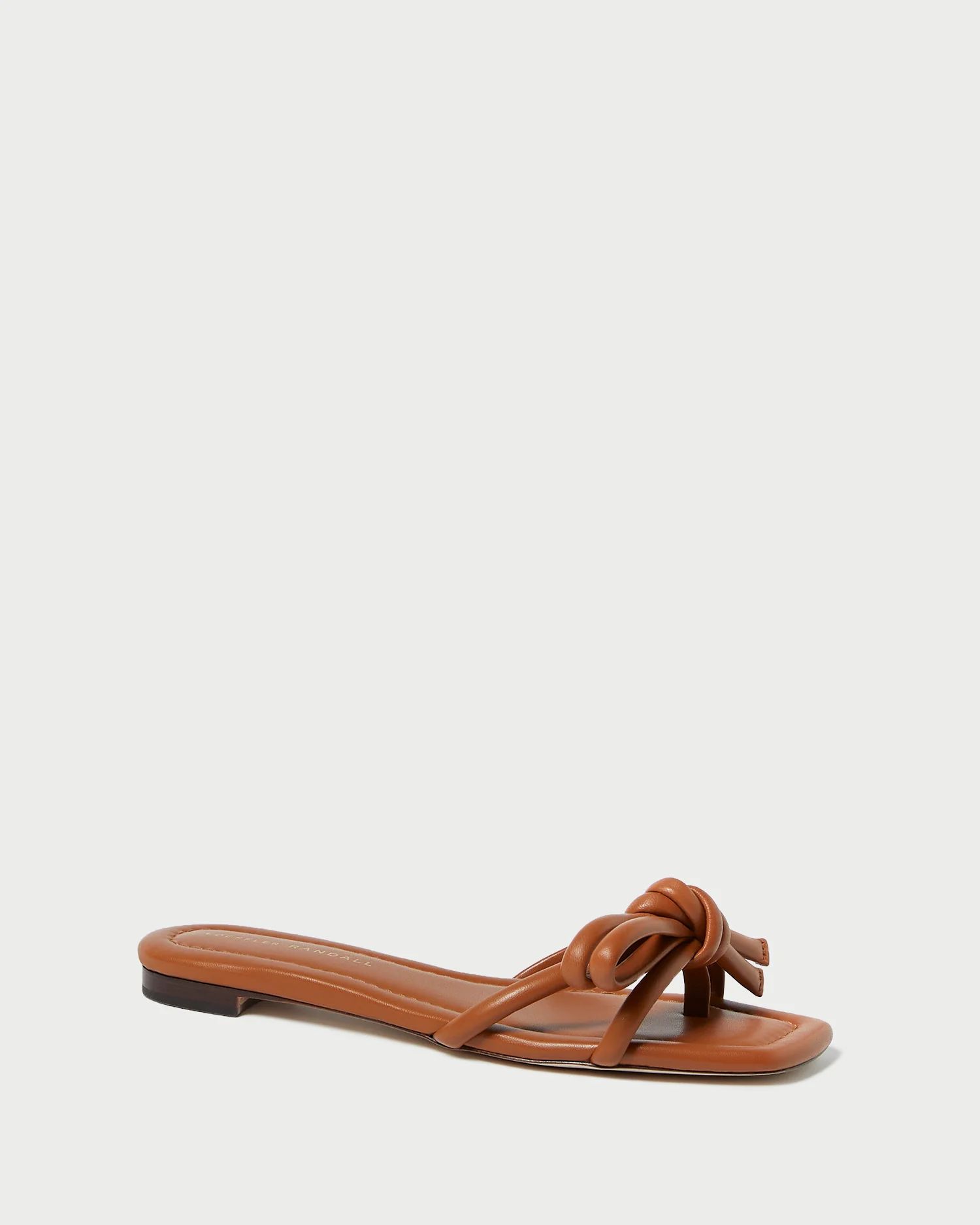 Hadley Timber Brown Bow Sandal | Loeffler Randall