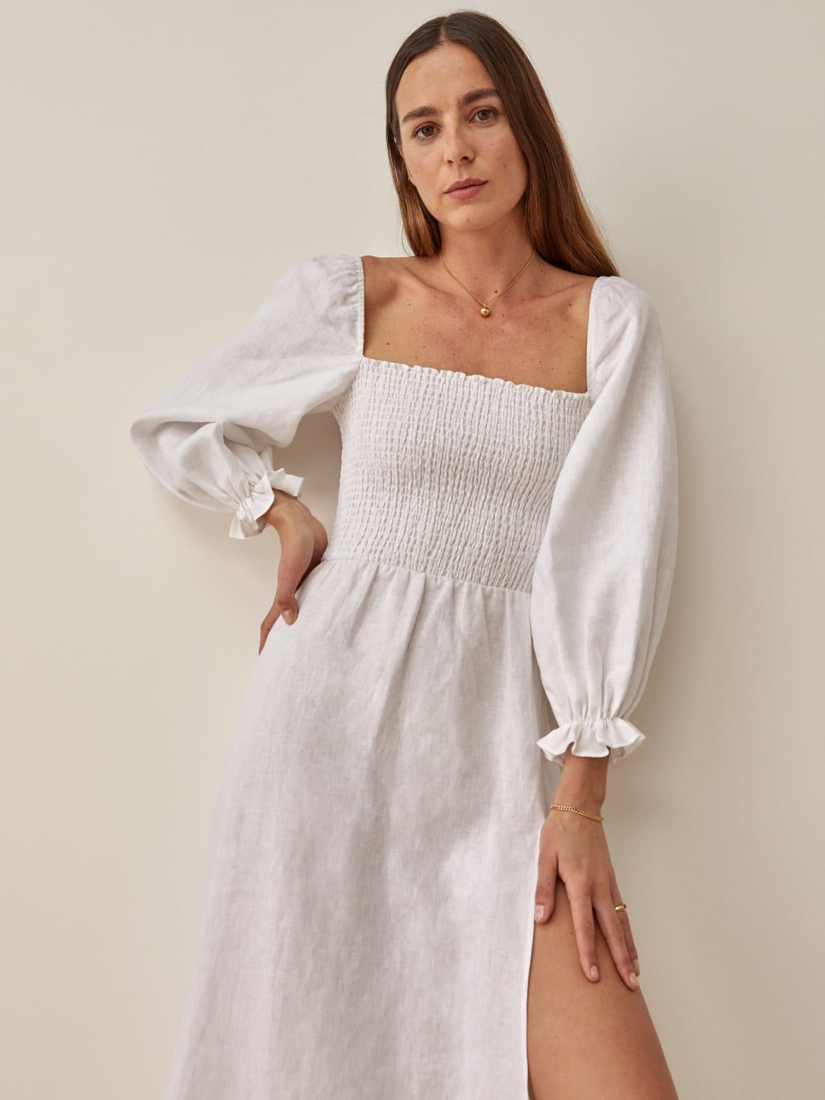Gitane Linen Dress | Reformation (US & AU)