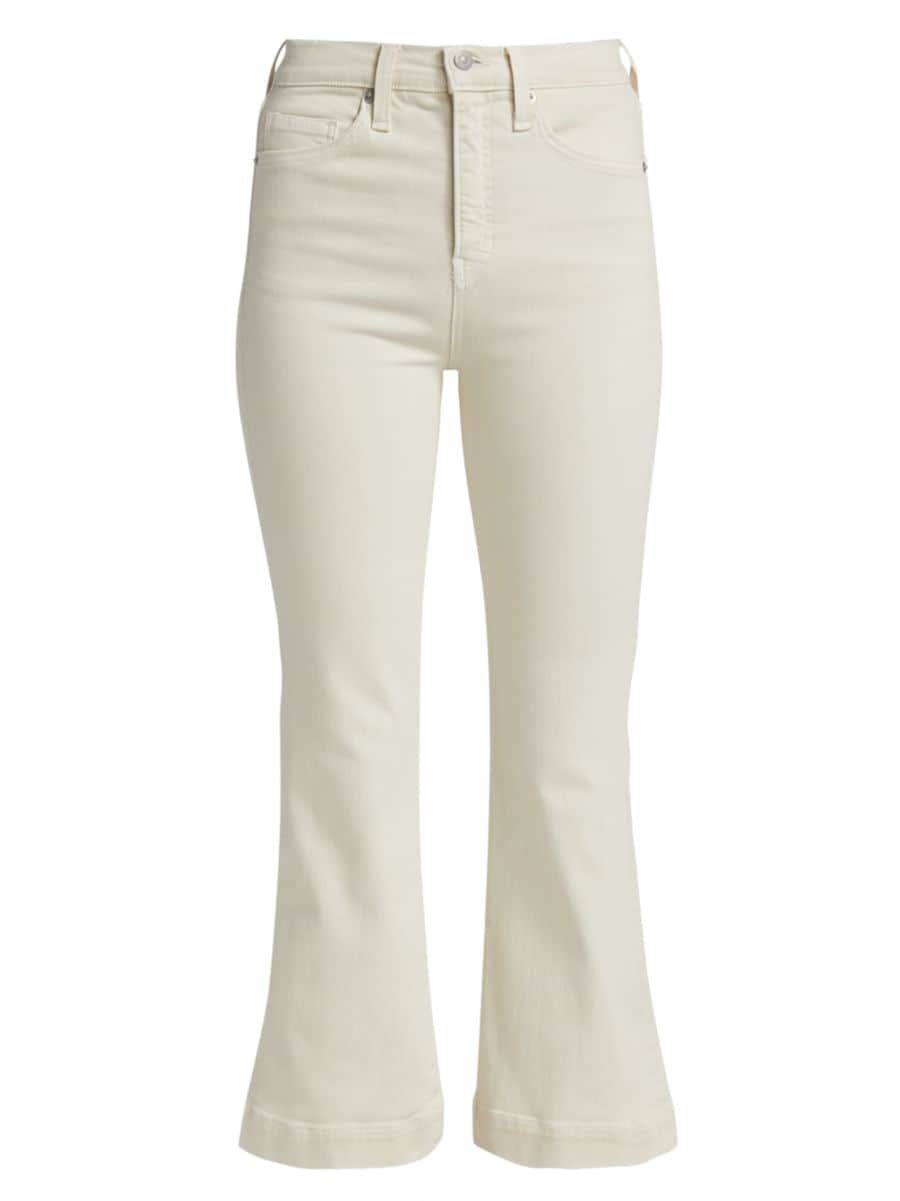 Carson High-Rise Ankle Flare Jeans | Saks Fifth Avenue