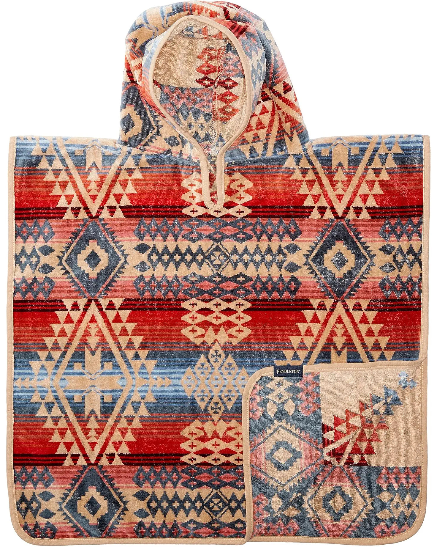 Pendleton Kids Jacquard Hooded Towel | Zappos