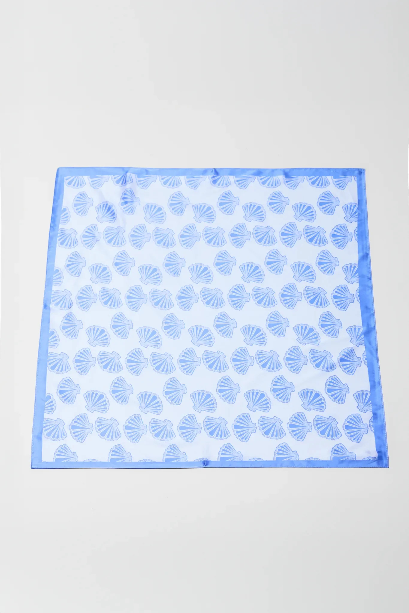 Cecilia Blue Seashell Scarf | Avara