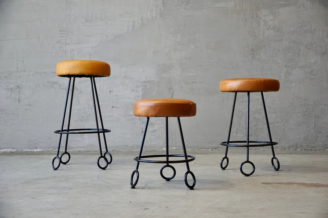 Jean Royere Style Short Stools | Etsy (US)