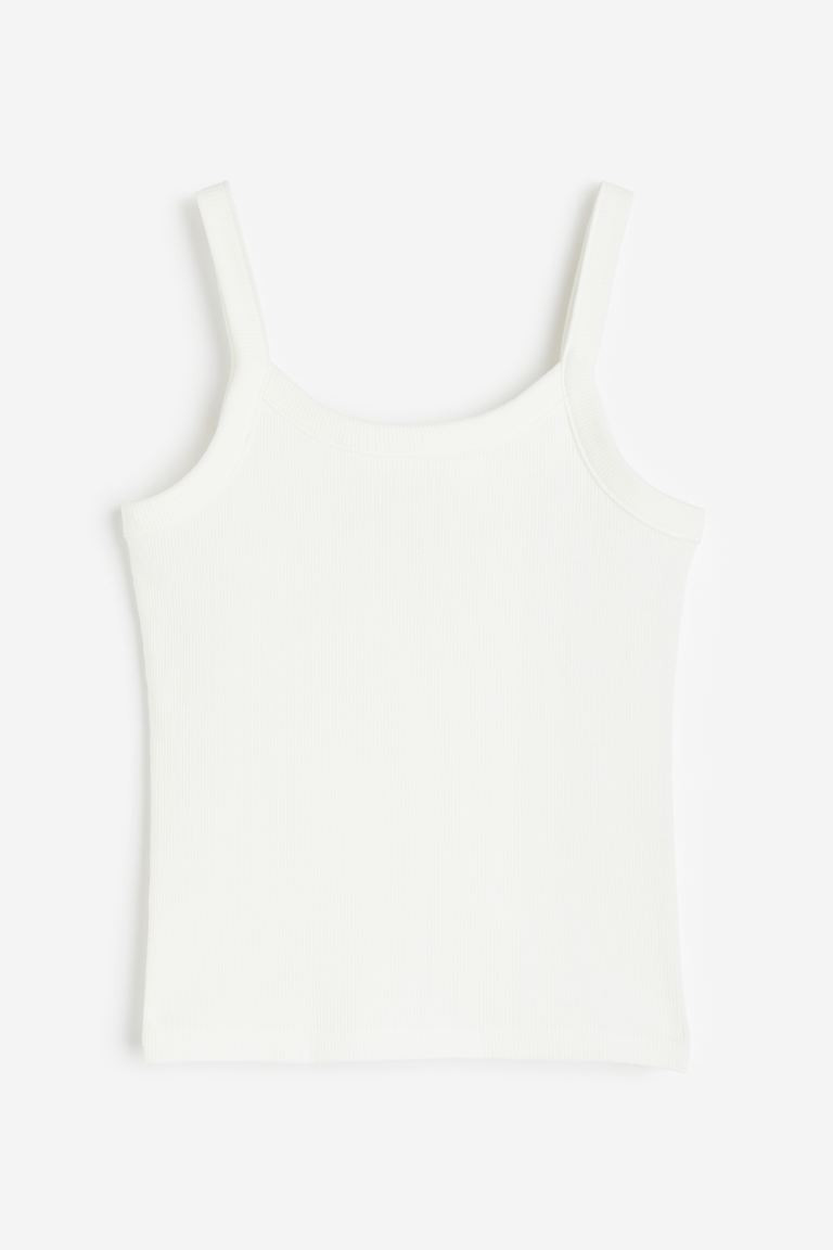 Ribbed Tank Top | H&M (US + CA)