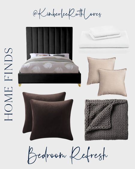 Black, white, neutral and gray beddings and pillows for your bedroom. 

#homefinds #bedroomrefresh #bedframes #furniturefinds

#LTKFind #LTKhome
