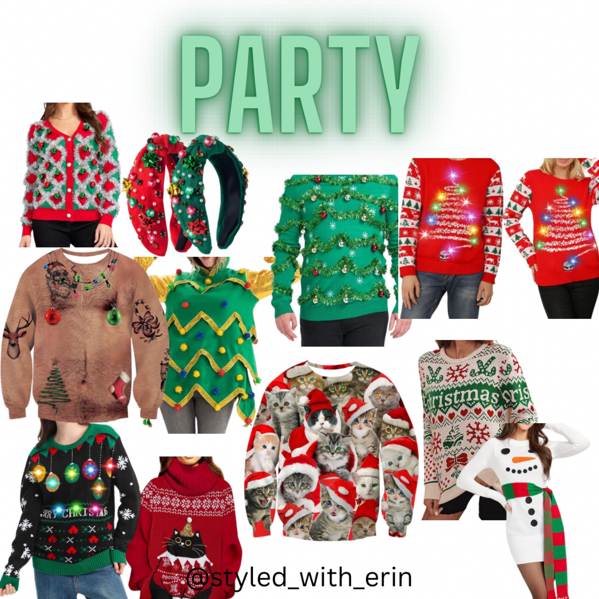 Ugly Sweater Party 🎈 

#LTKHoliday #LTKU #LTKParties
