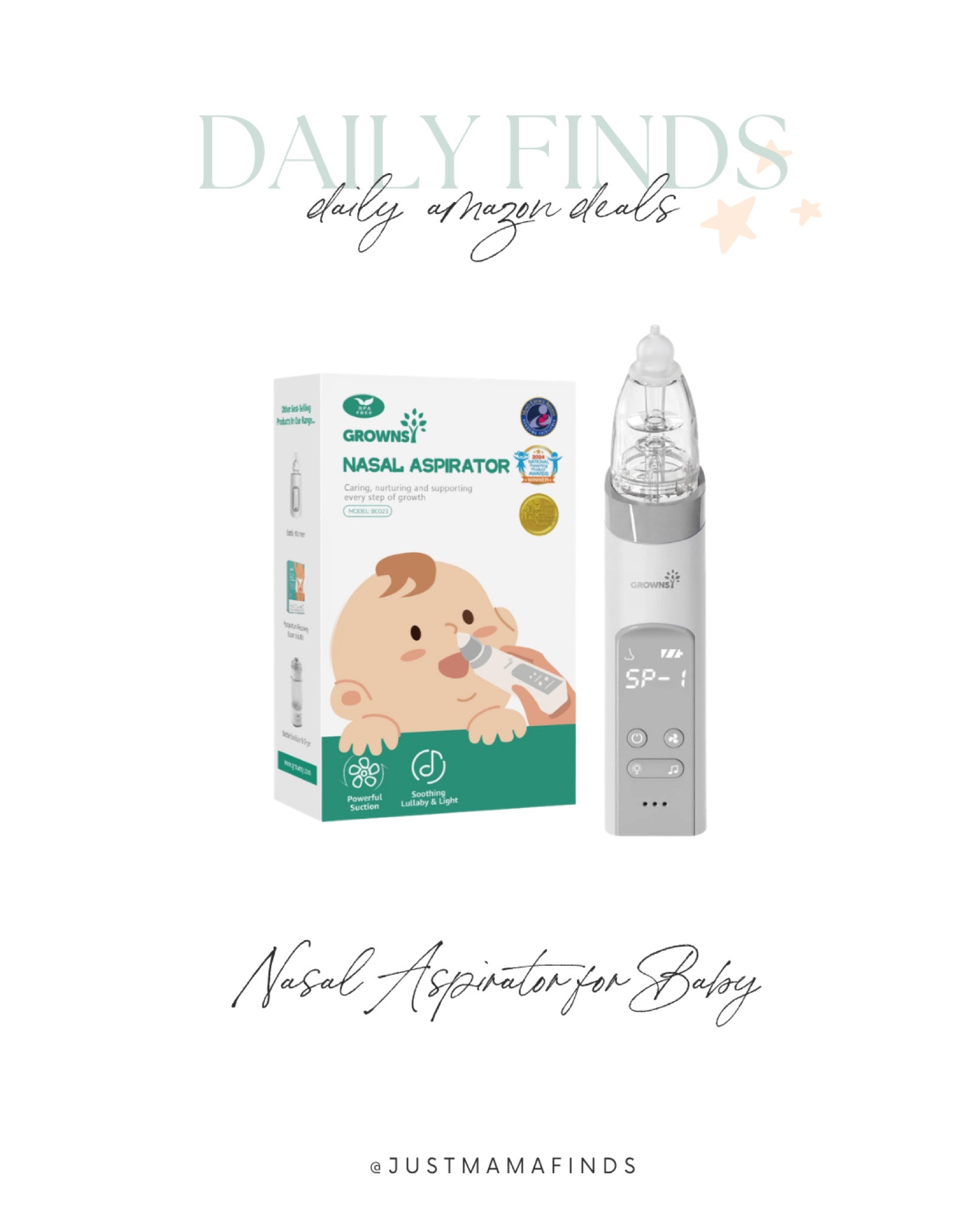 Nasal aspirator for babies! 

#LTKSeasonal #LTKSaleAlert #LTKBaby
