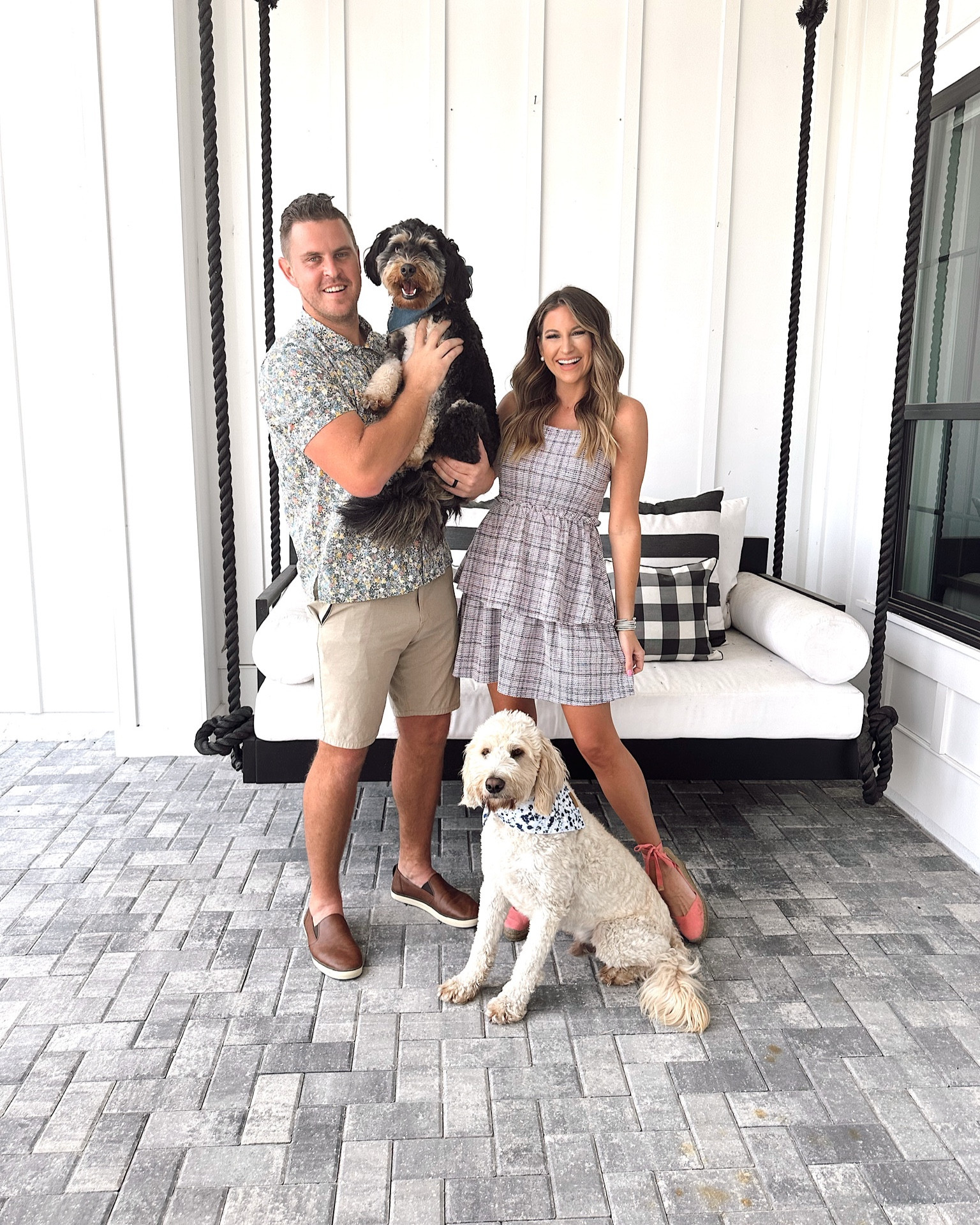 Happy Easter from our family to yours! Sean and I are both loving these new Free Assembly spring staple pieces from @WalmartFashion!  I’m in a XXL girls dress and Sean is in large shirt and shorts. #WalmartPartner #WalmartFashion #FreeAssembly 

#LTKunder50 #LTKstyletip #LTKmens