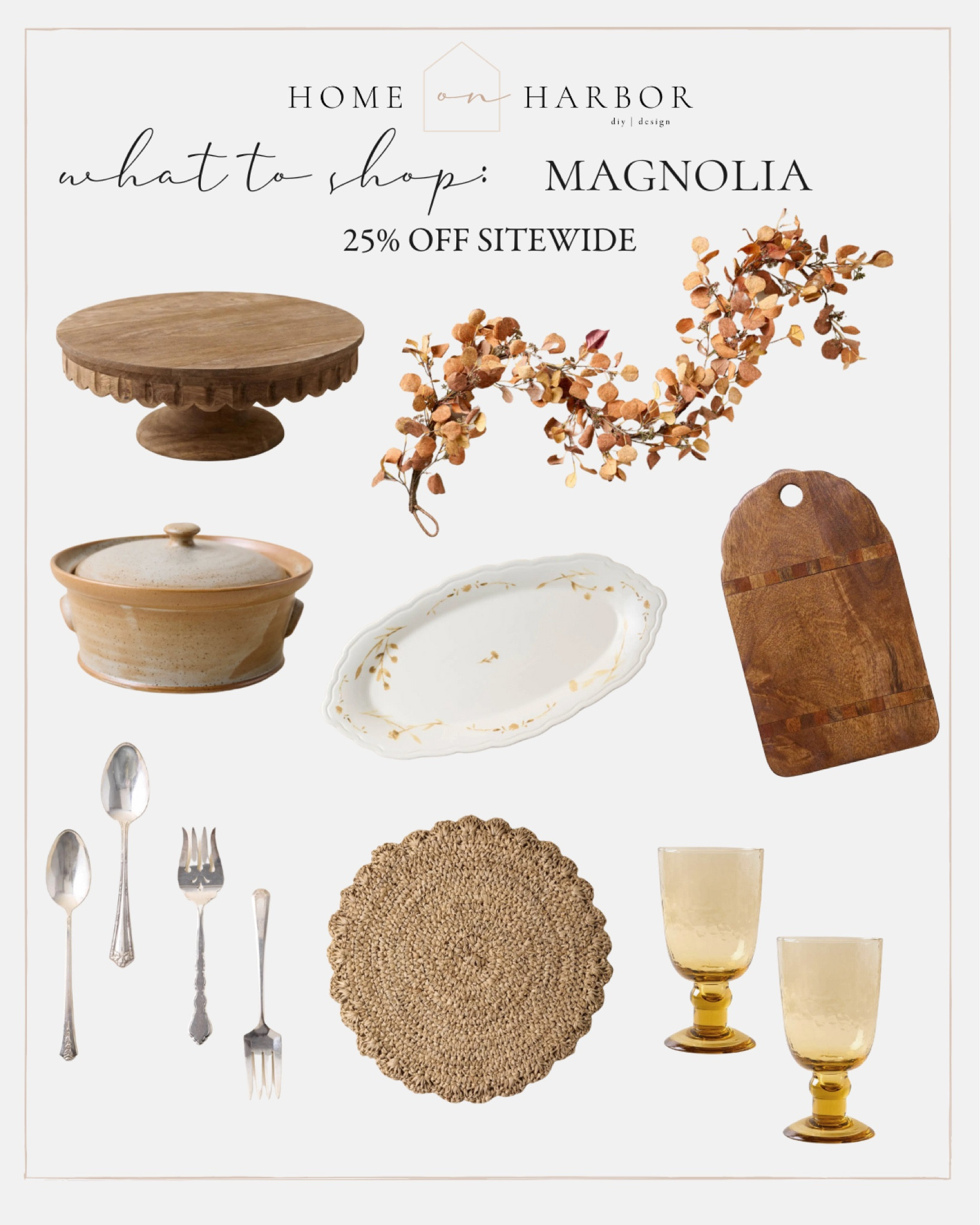 Fall table inspo from Magnolia’s new fall collection 😍 Save 25% off SITEWIDE this weekend! 

#laborday #deals #joannagaines #thanksgiving #hosting

#LTKhome #LTKsalealert #LTKSeasonal