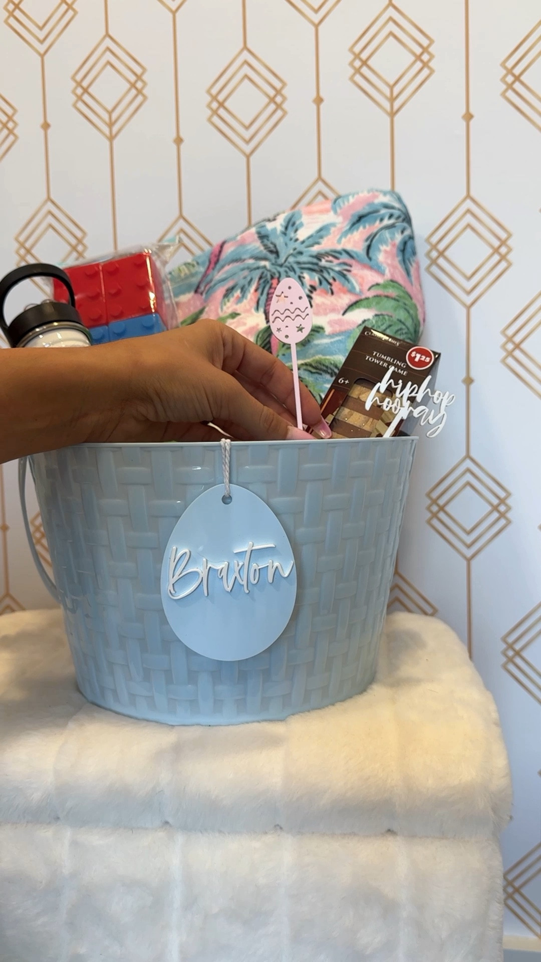 Putting together Easter baskets and i found a few of the cutest goodies to share with y’all!! How adorable are these personalized egg tags? They come in tons of color options, lots of fonts and are the sweetest touch. I also added the little festive drink stirs for another pop of Easter fun  

#LTKSeasonal #LTKFindsUnder50