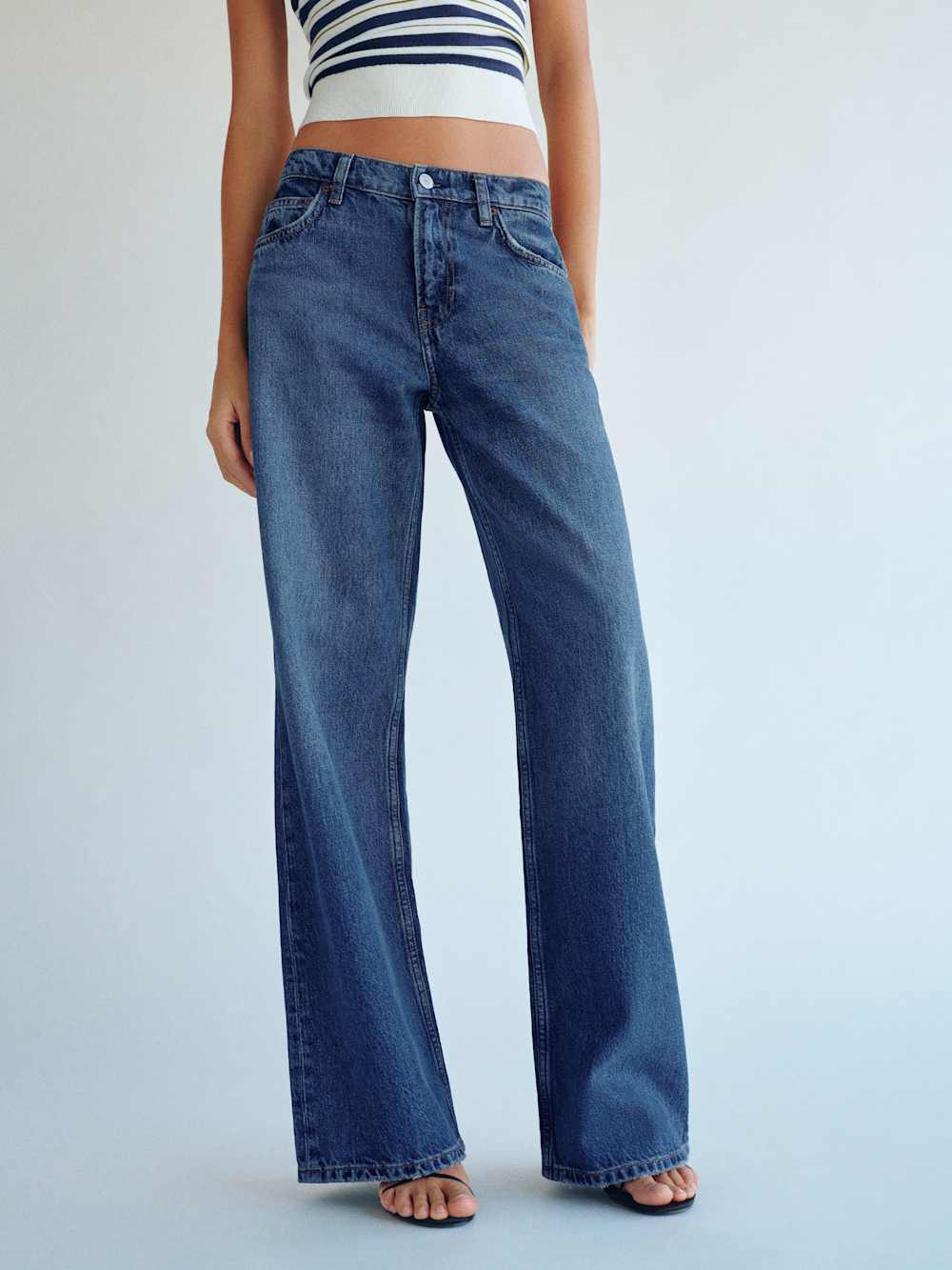 Cary Low Rise Slouchy Wide Leg Jeans | Reformation (Global)