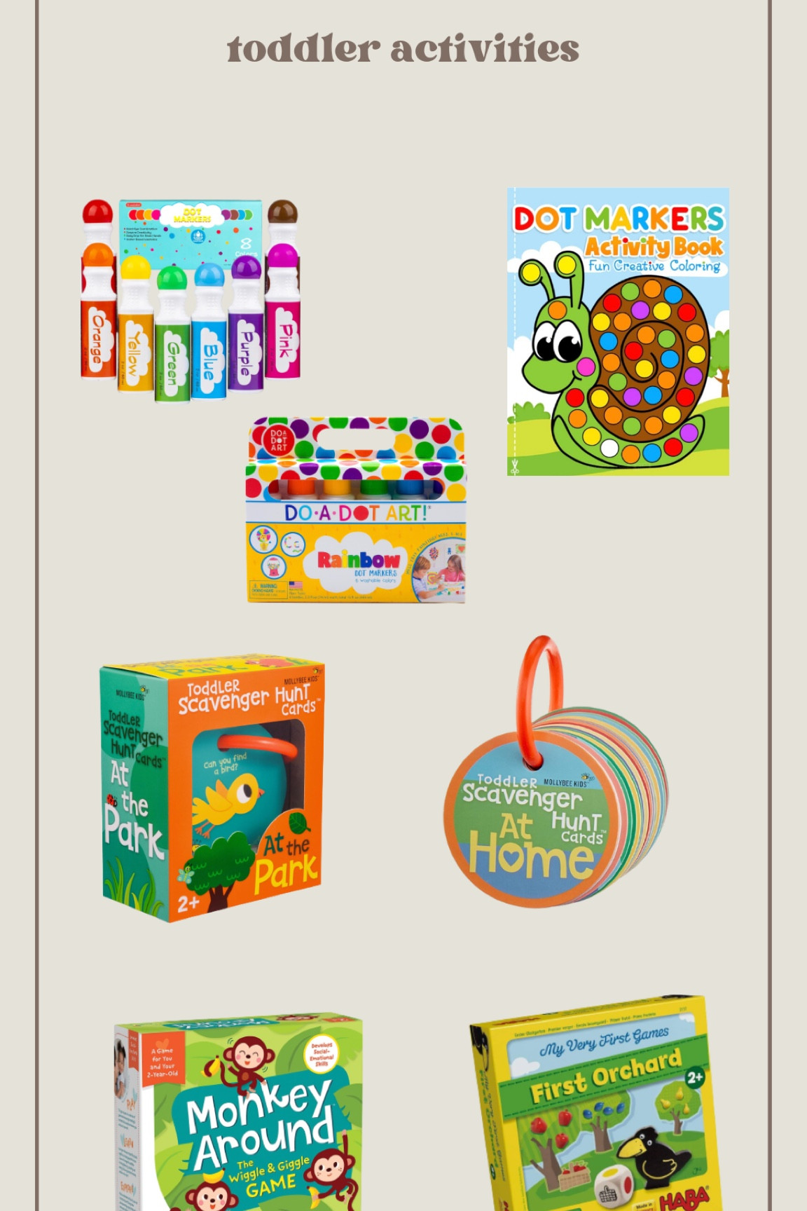 Toddler activities to help limit screen time. #toddler #toddleractivities #toddlergifts

#LTKkids #LTKHoliday #LTKGiftGuide