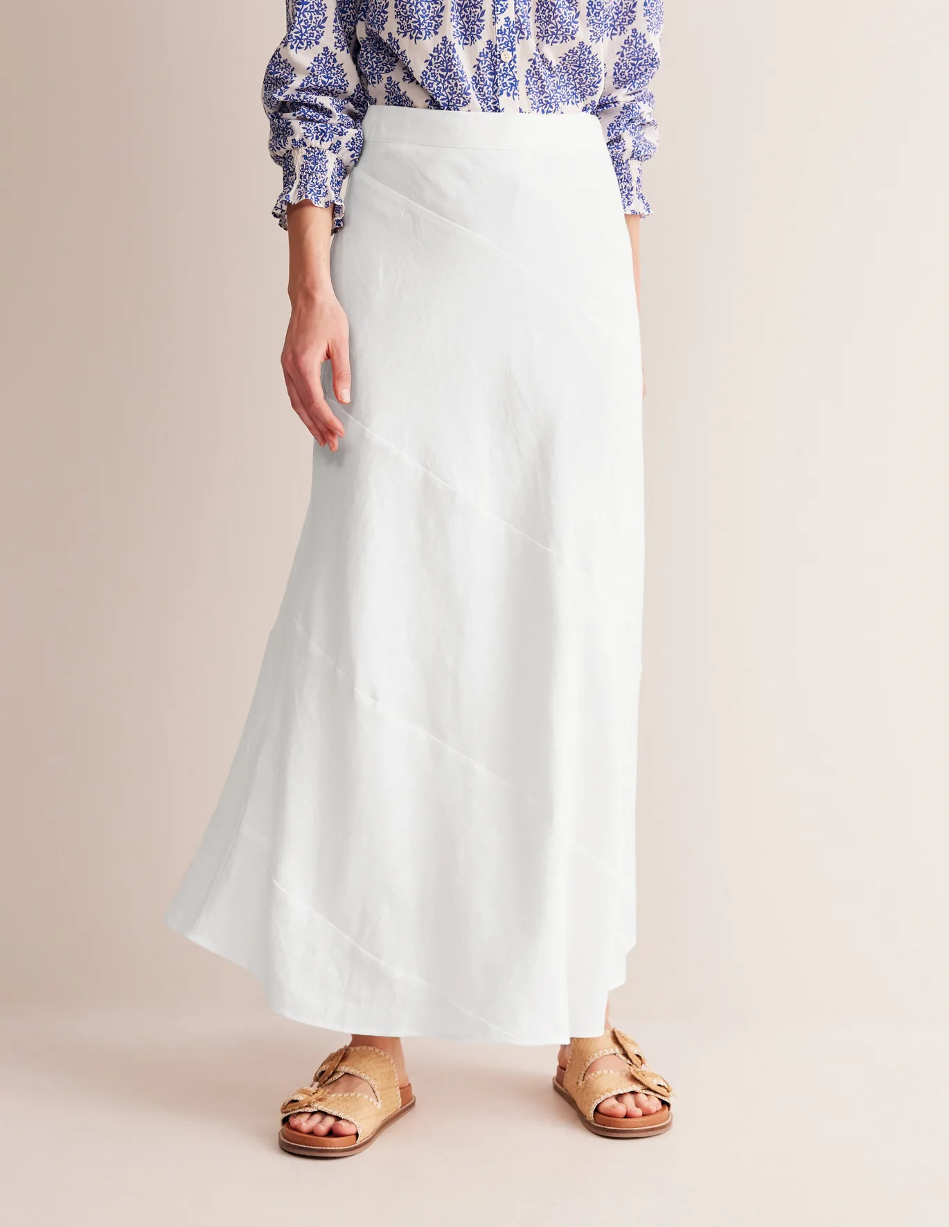 Patchwork Bias-Cut Slip Skirt | Boden (UK & IE)