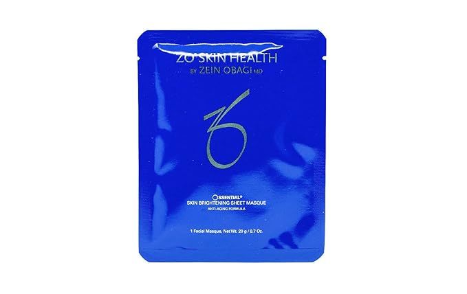 ZO Skin Health Skin Brightening Sheet Masque 1 Facial Masque 20 g / 0.7 Oz. | Amazon (US)