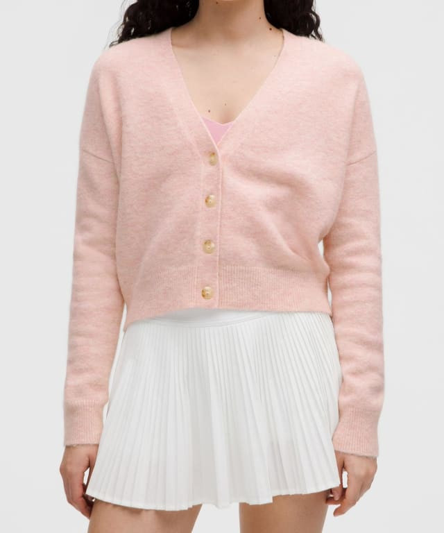 Women's Alpaca Wool-Blend Cardigan Sweater - Resale | Lululemon (US)