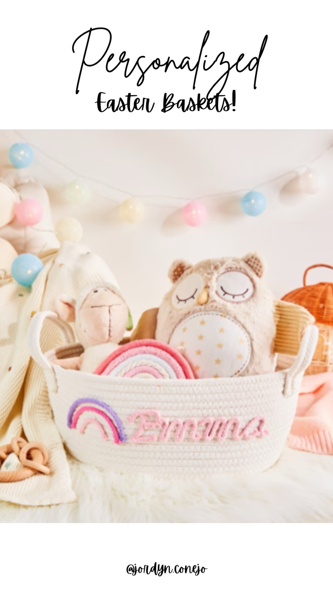 Easter Basket- Baby Easter Basket- Customized- Personalized Basket- Easter Egg Hunt- Easter Gift 

#LTKSeasonal #LTKstyletip #LTKbaby