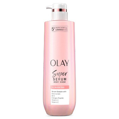 Olay Super Serum Complex for Luminous Skin Body Wash for Normal Skin - 20 fl oz: Liquid, Whole Body Application, Plastic Pump | Target