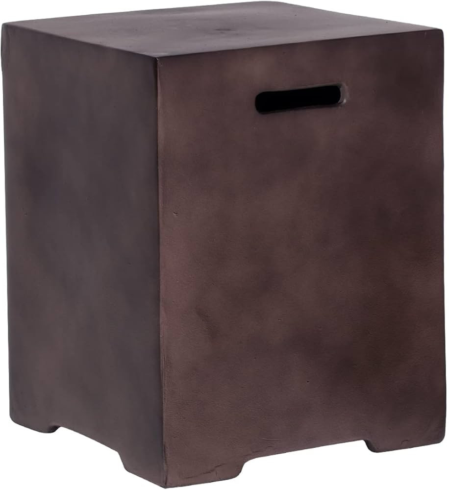 HOMPUS Propane Tank Cover Table 16 inch for Fire Table, 20lb Gallon Gas Tank Cover Table, Hideawa... | Amazon (US)