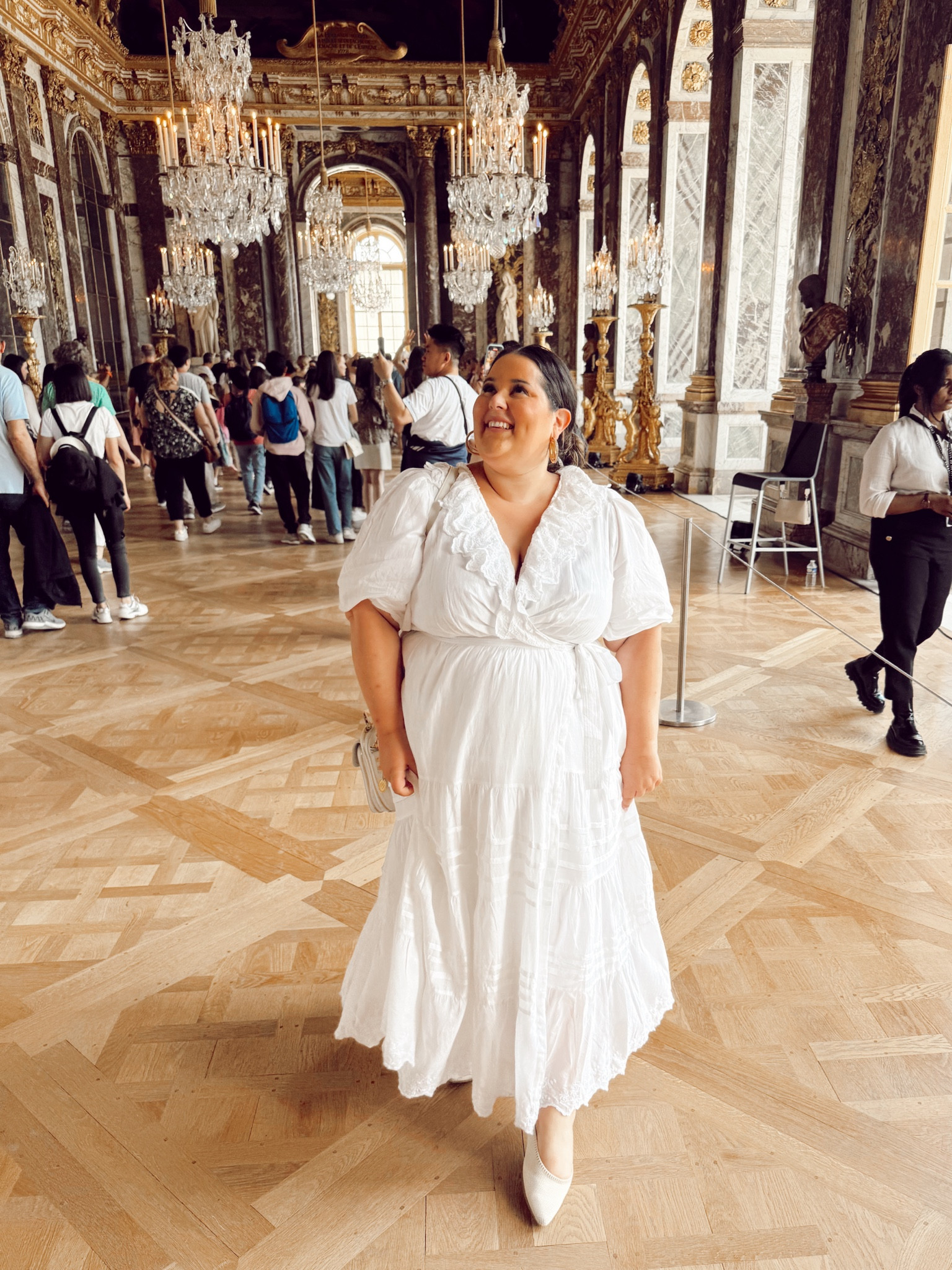 Wearing a size 2X in this dress. Also highly recommend the shoes for any trip where you have lots of walking coming up, but you still  want something slightly dressier than a sneaker!

#LTKStyleTip #LTKPlusSize