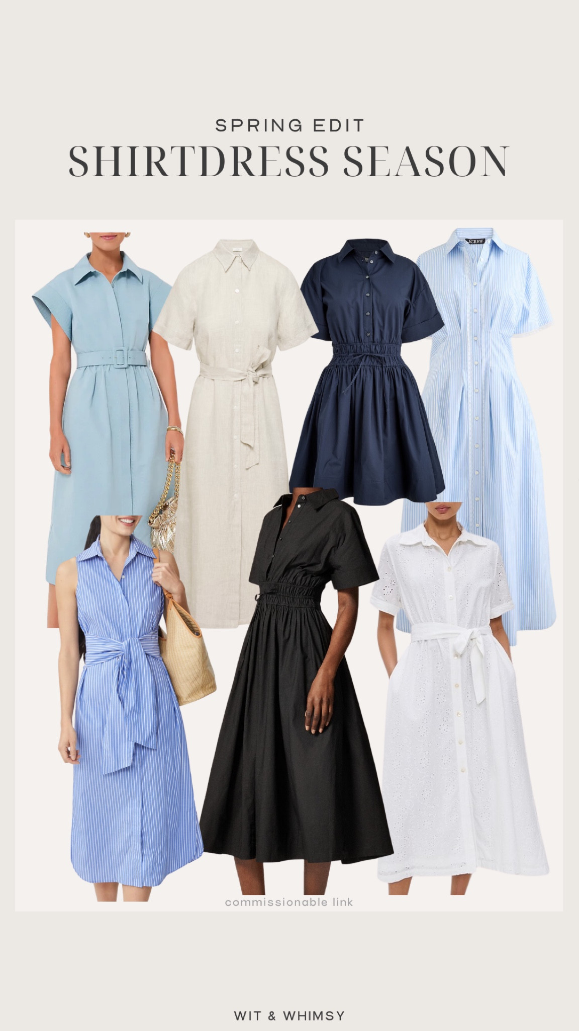 Shirtdress round up for spring and summer 

#LTKStyleTip #LTKSeasonal