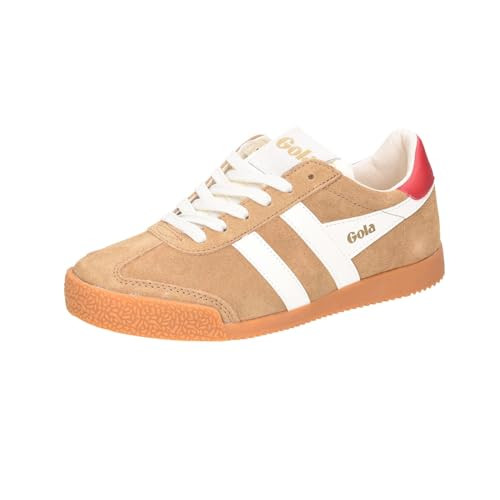 Gola Women's Elan Caramel/Off-White/Deep Red 9 M | Amazon (US)