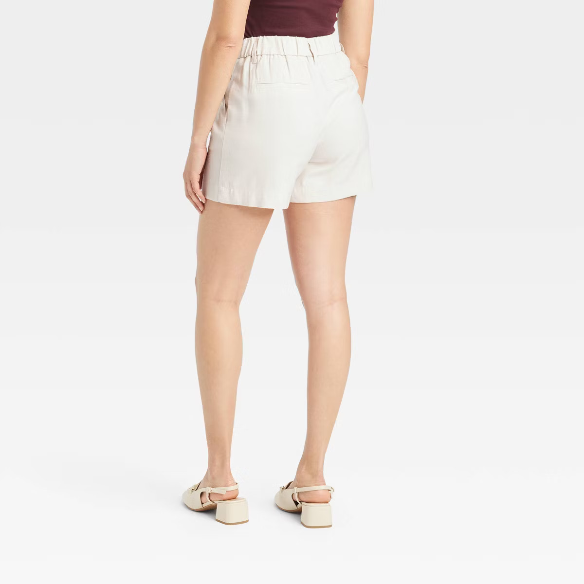Women's High-Rise Pleat Front Shorts - A New Day™ | Target