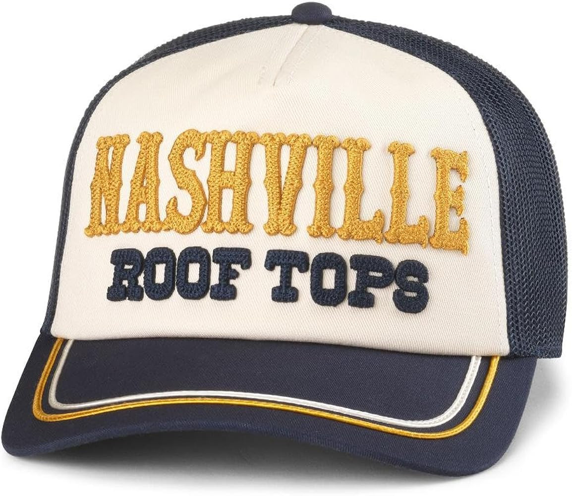 AMERICAN NEEDLE Unisex Nashville Roof Tops Radler Adjustable Snapback Baseball Hat (25001A-NASHVI... | Amazon (US)