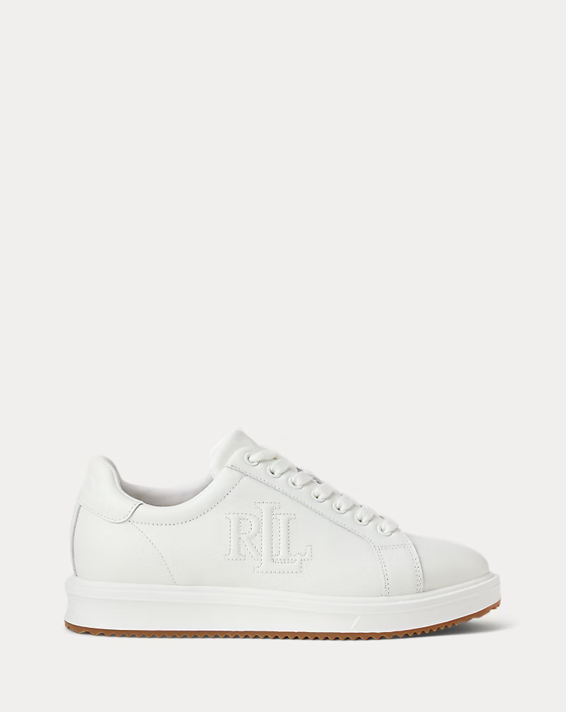 Ainsley Leather Trainer | Ralph Lauren (UK)