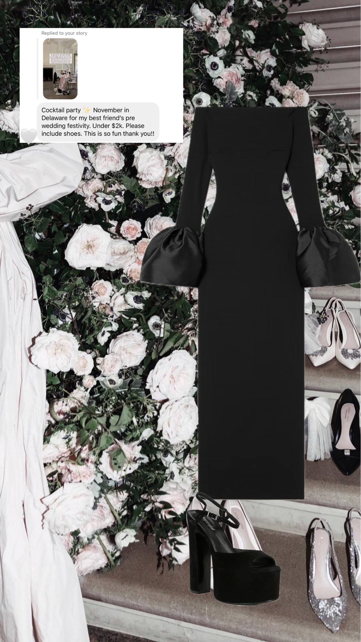 Wedding guest or rehearsal dinner option! Under $1000. 