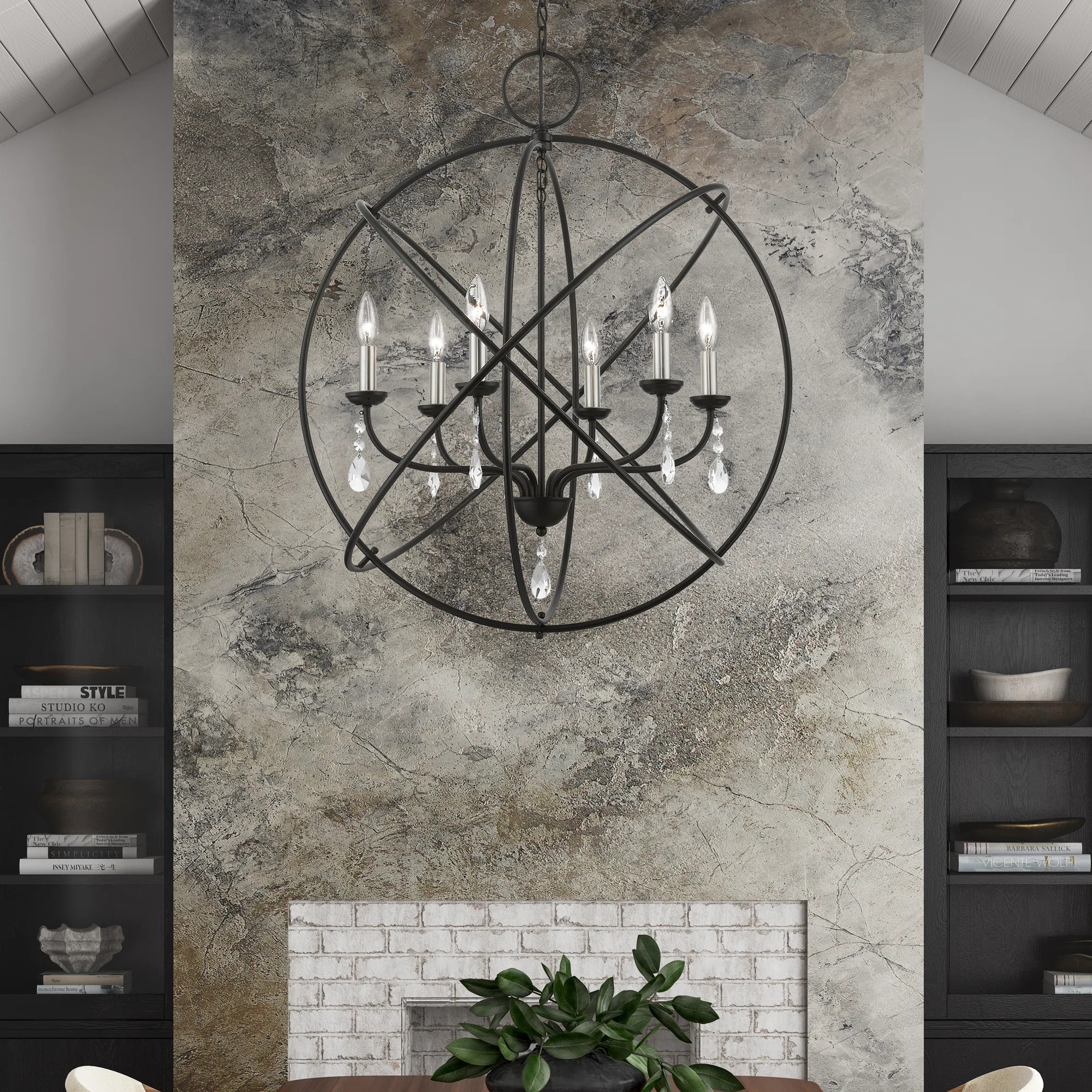 Lesperance 6 - Light Dimmable Globe Chandelier | Wayfair North America