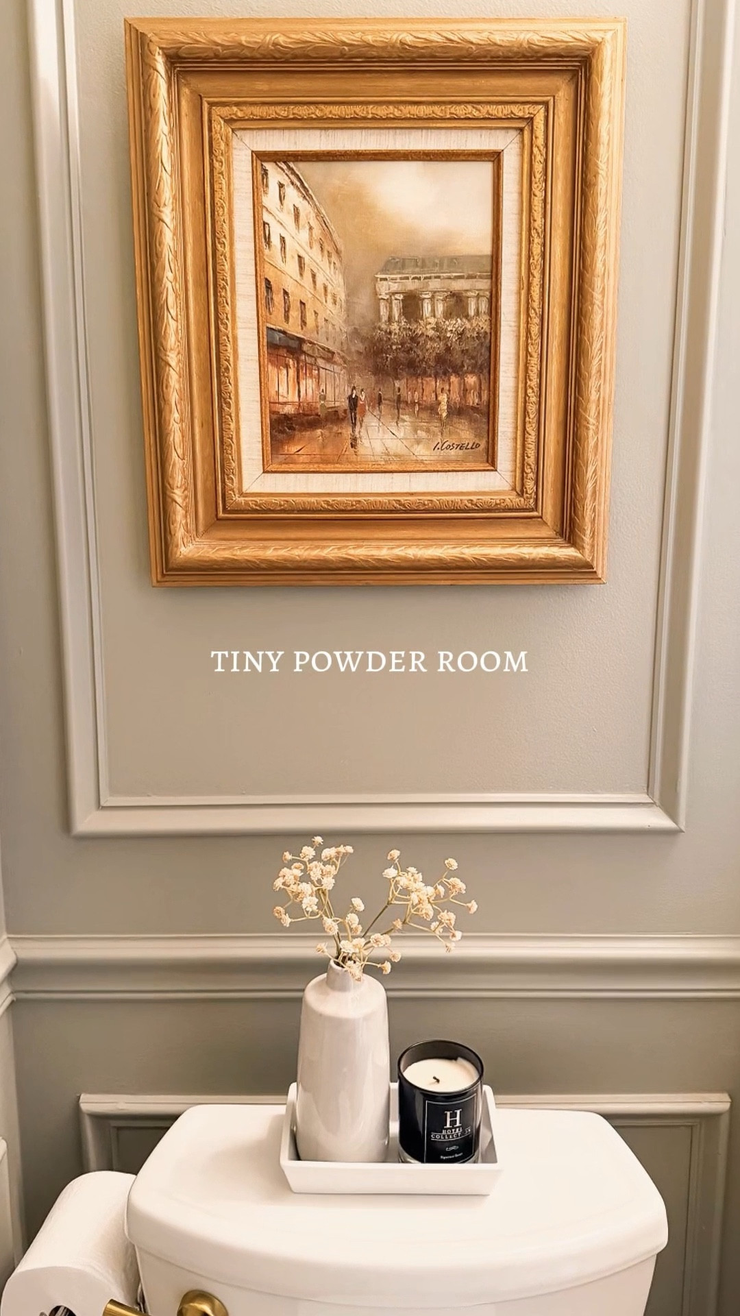 Turning a tiny powder room into a jewel box moment ✨💎

#LTKSaleAlert #LTKFindsUnder50 #LTKHome