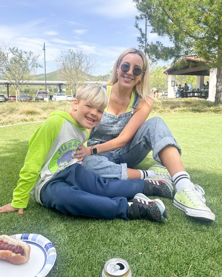 Matching with my boy 🥹💚

#LTKkids #LTKSeasonal #LTKfamily