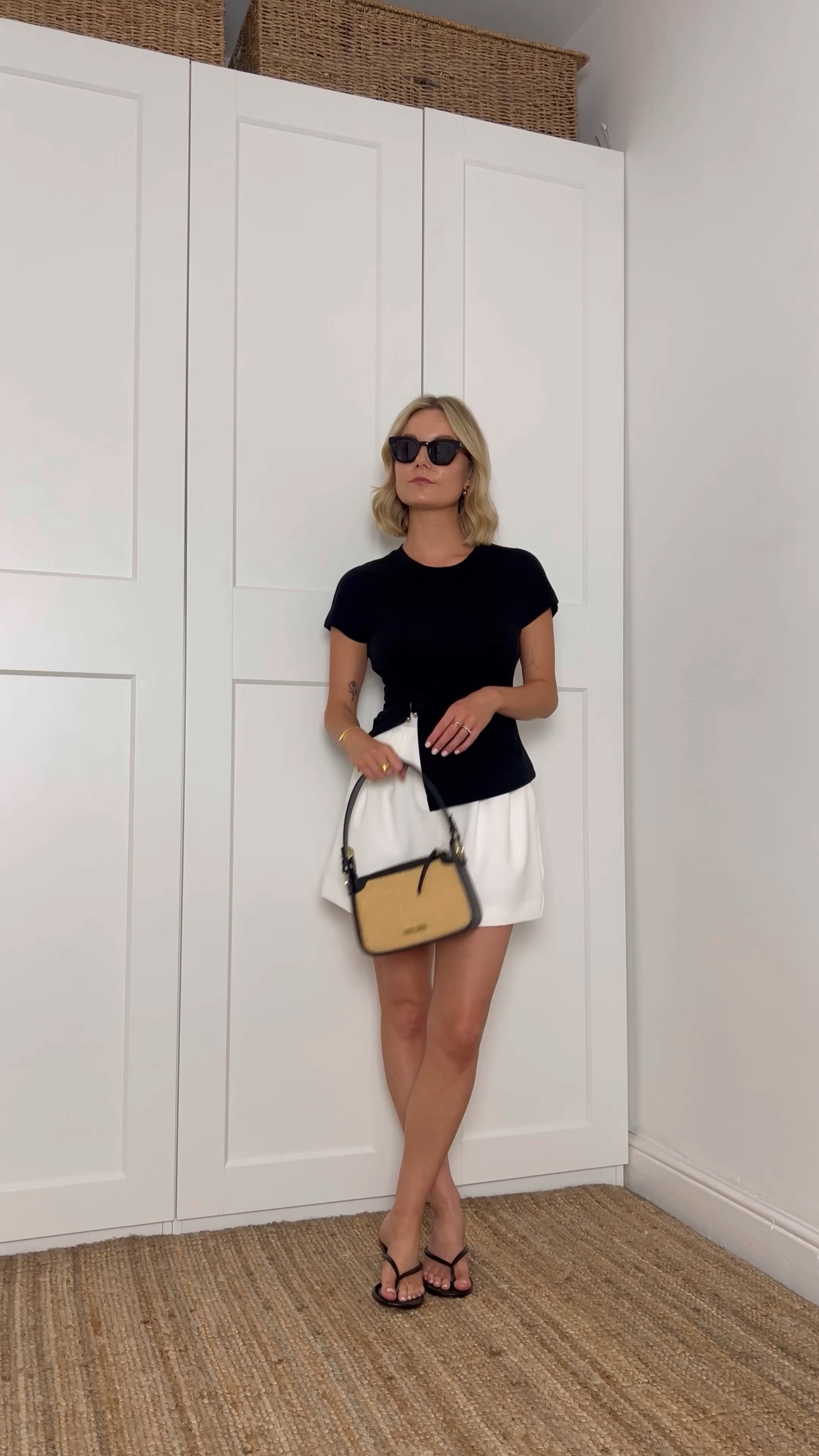 4 ways to style white shorts #minimalstyle #monochromeoutfits #summerstyle 

#LTKeurope #LTKsummer