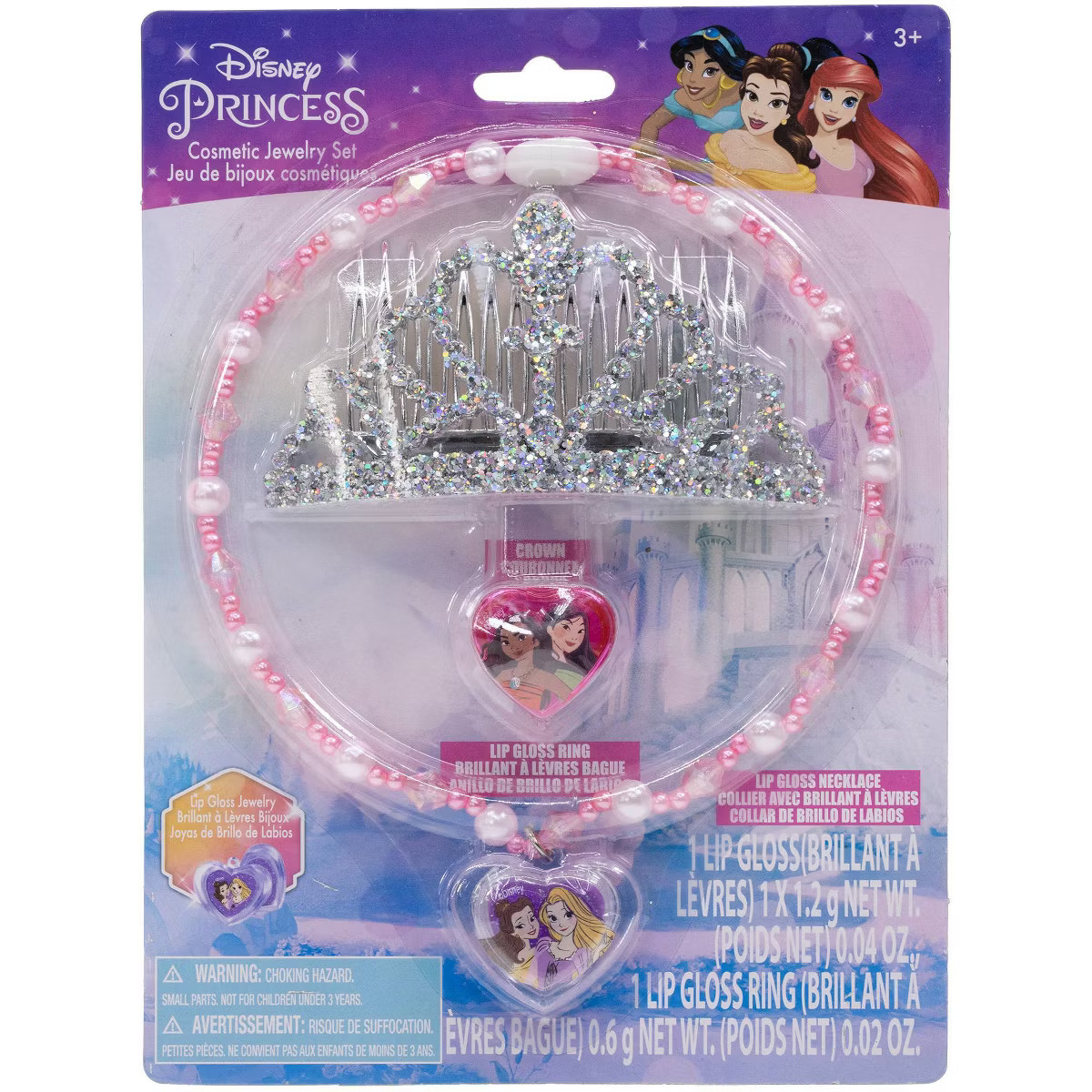 Disney Princess Cosmetic Jewelry Dress Up Set | Target