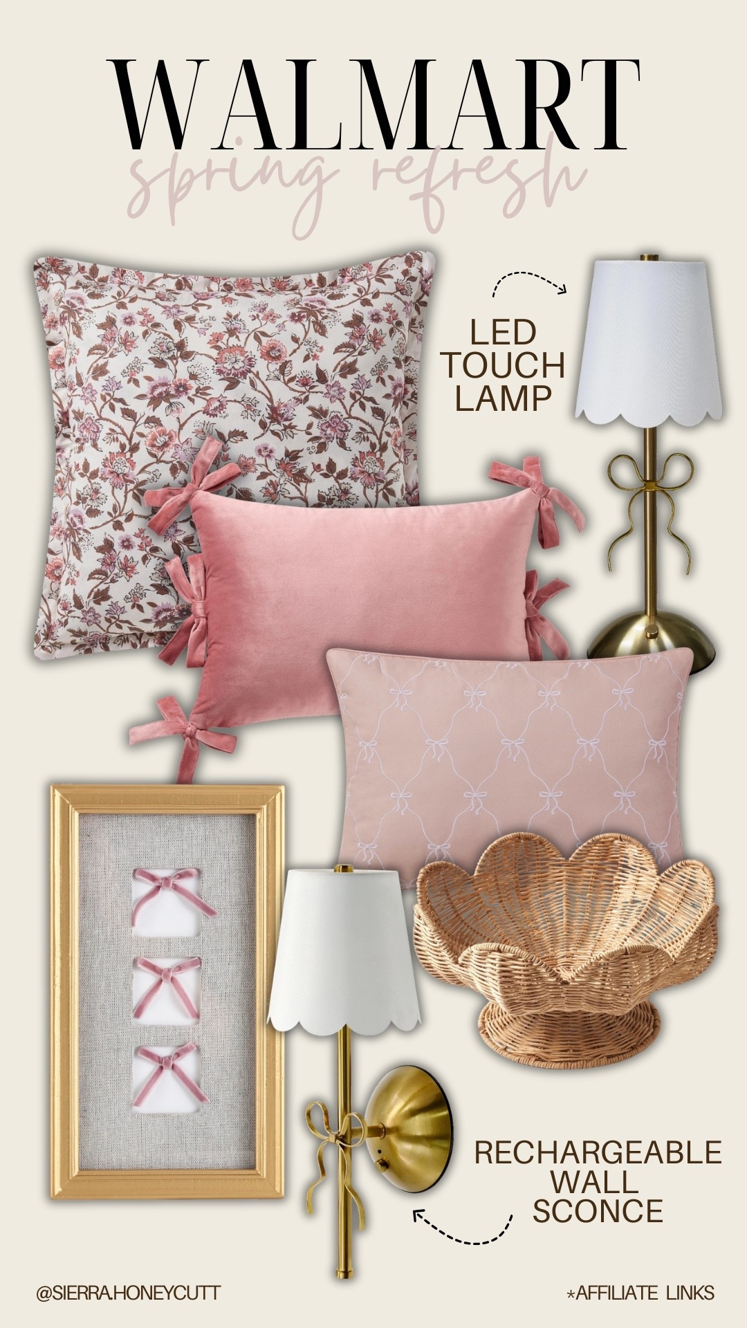 New home drop at Walmart!! So many pretty pink accents and textures. 

Seasonal home pink pillows bows decor decorations spring new just dropped 

#LTKSeasonal #LTKHome