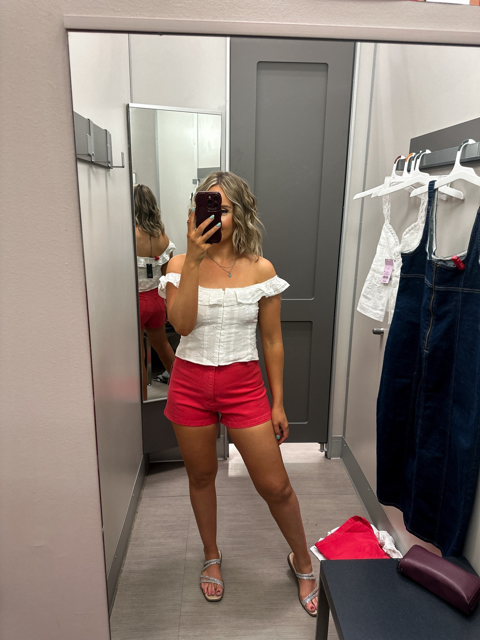 For reference, I'm 5'3” 136 pounds.
Wearing a size medium in all dresses.
Wearing a size 8 in the red shorts.
Wearing a size small in the double lined tube top.
Wearing a size medium in all sweaters. 
Wearing a size medium in the white skort / top.
Wearing a size medium in the blue skirt.
Wearing a size small in the blue top in the two piece set.
Wearing a size 6 in the red pants.
Wearing a size medium in the black and white gingham pants.

Target has the cutest spring and summer outfits!
If you don't already know I am obsessed with rapid fire target hauls & everything here is worth every penny.






Target new arrivals | target new release 2025 | Spring outfit 2025 | affordable fashion | target style | target fashion | target finds | target run / come with me to target | target new release try on | target fashion 2025 | summer fashion 2025 | target haul 2025, simple cute casual outfit, workwear, teacher outfit, date night outfit, athletic wear, 4th of July, red white and blue outfits, Memorial Day outfit mom style mom fashion #springoutfits #affordablefashion #targetstyle #targetfashion #targetfinds #springfashion2025 #targetrun #targetnewarrivals #targethaul #targettryon #targetclothes #clothinghaul #targetlife #targetdoesitagain #target2025 @targetstyle #ltkstyletip #4thofjuly #redwhiteandblue #momstyle #momoutfits #momoutfit  

#LTKItBag #LTKFindsUnder50 #LTKStyleTip