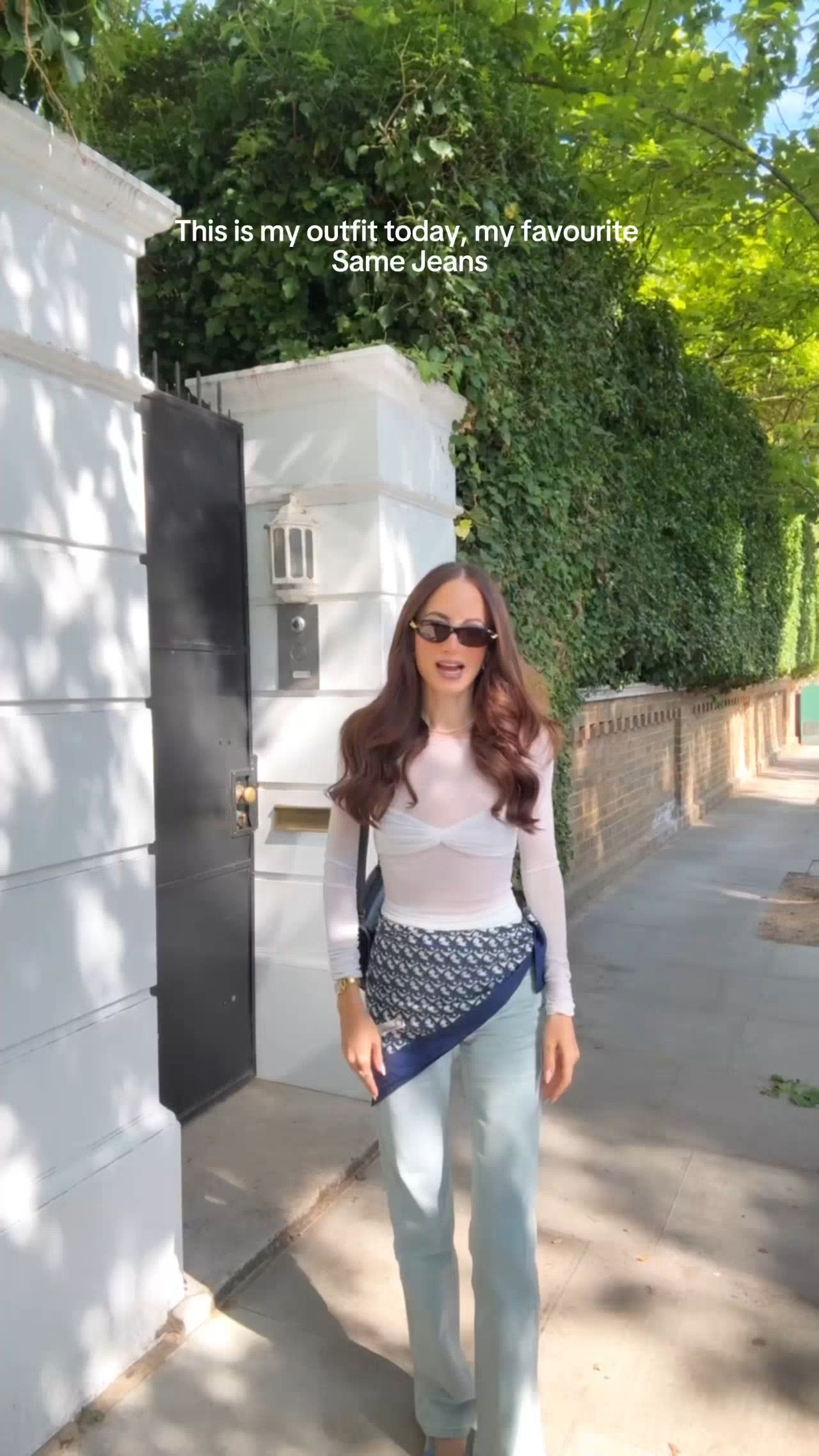 Blouse, Bag, Sunglasses, Farfetch, Etsy, Rosie Fortescue Jewellery 

 #LTKuk #LTKsummer