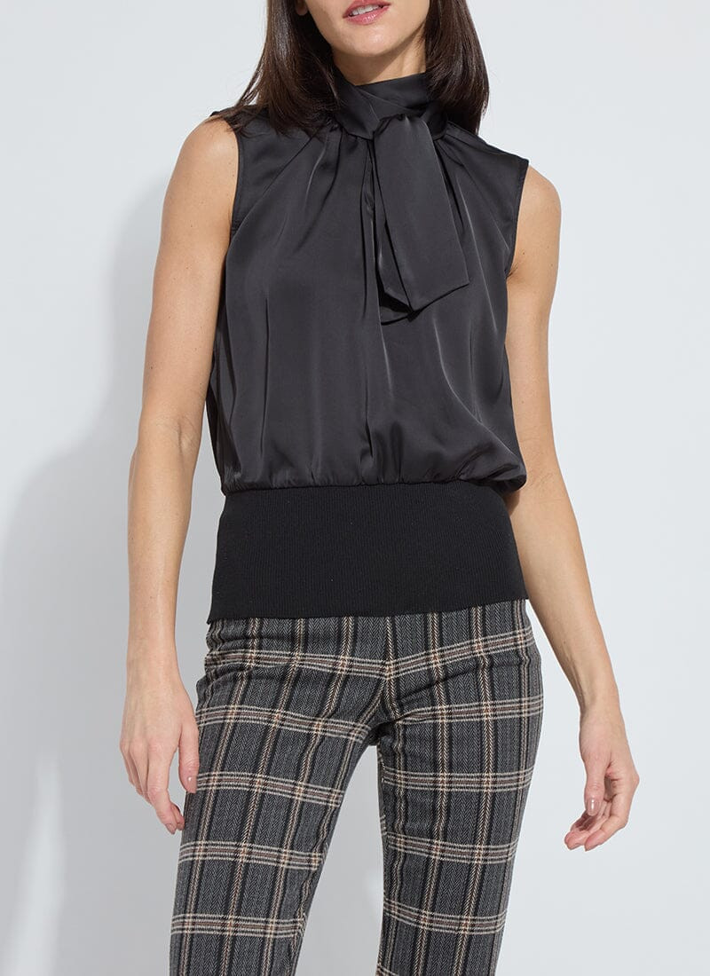 Indira Mixmedia Scarf Blouse | Lysse NY