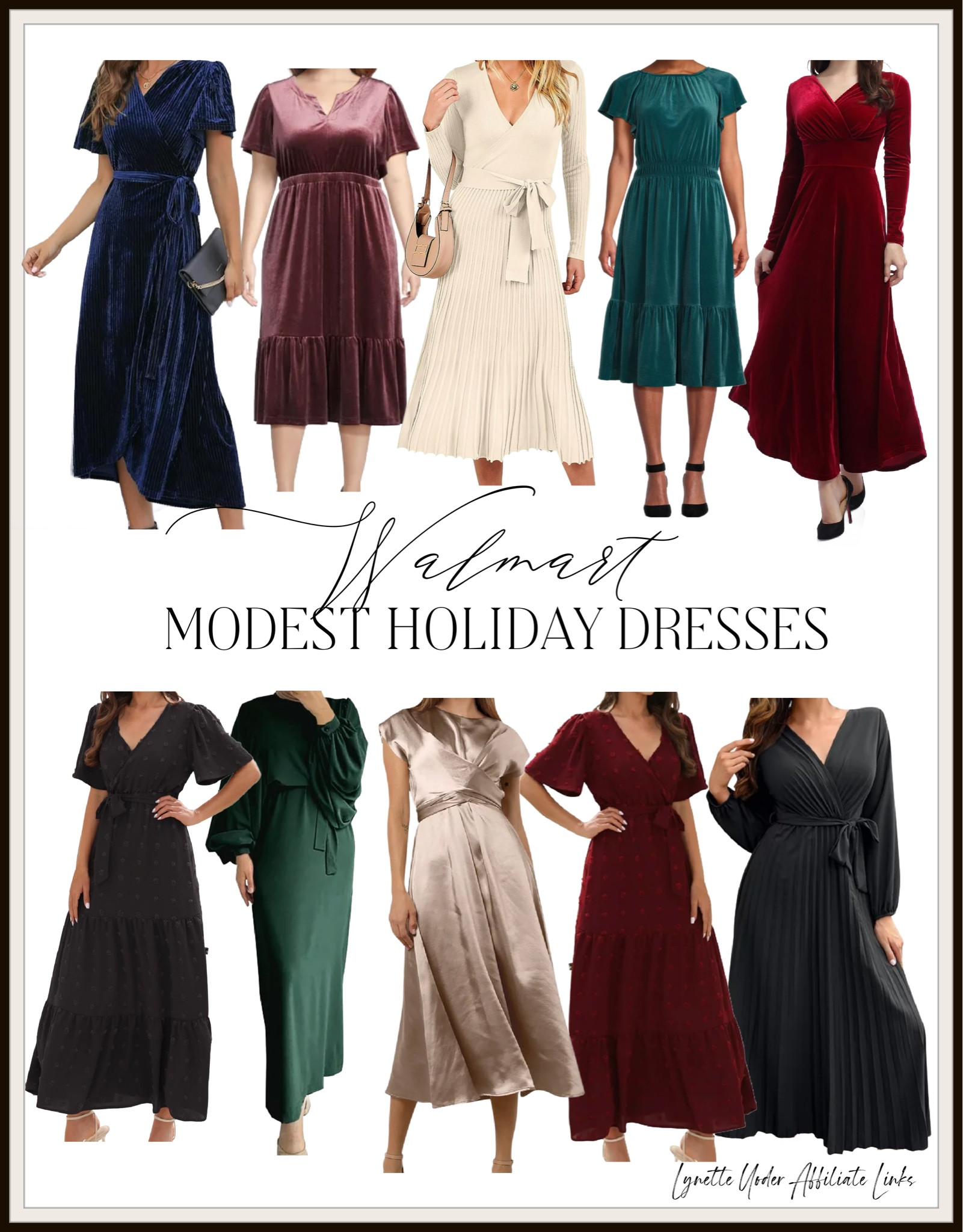 Holiday 2024 modest dresses